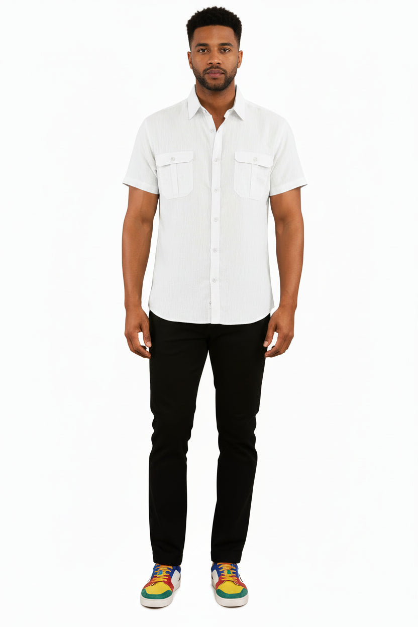 Chemise à manches courtes