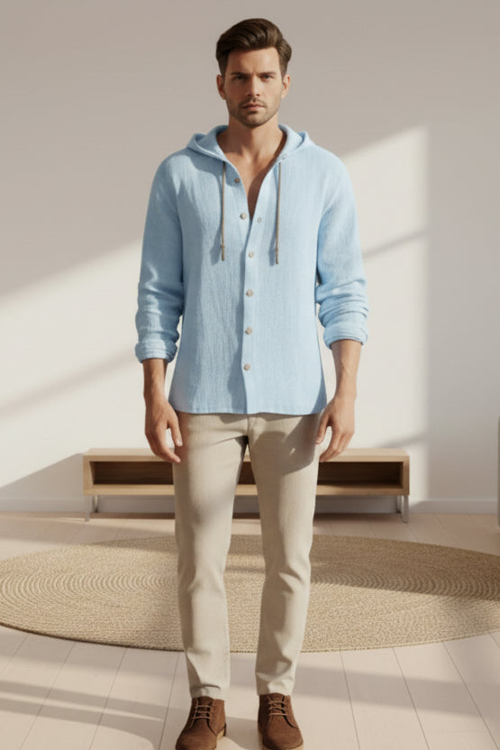 Chemise à capuche