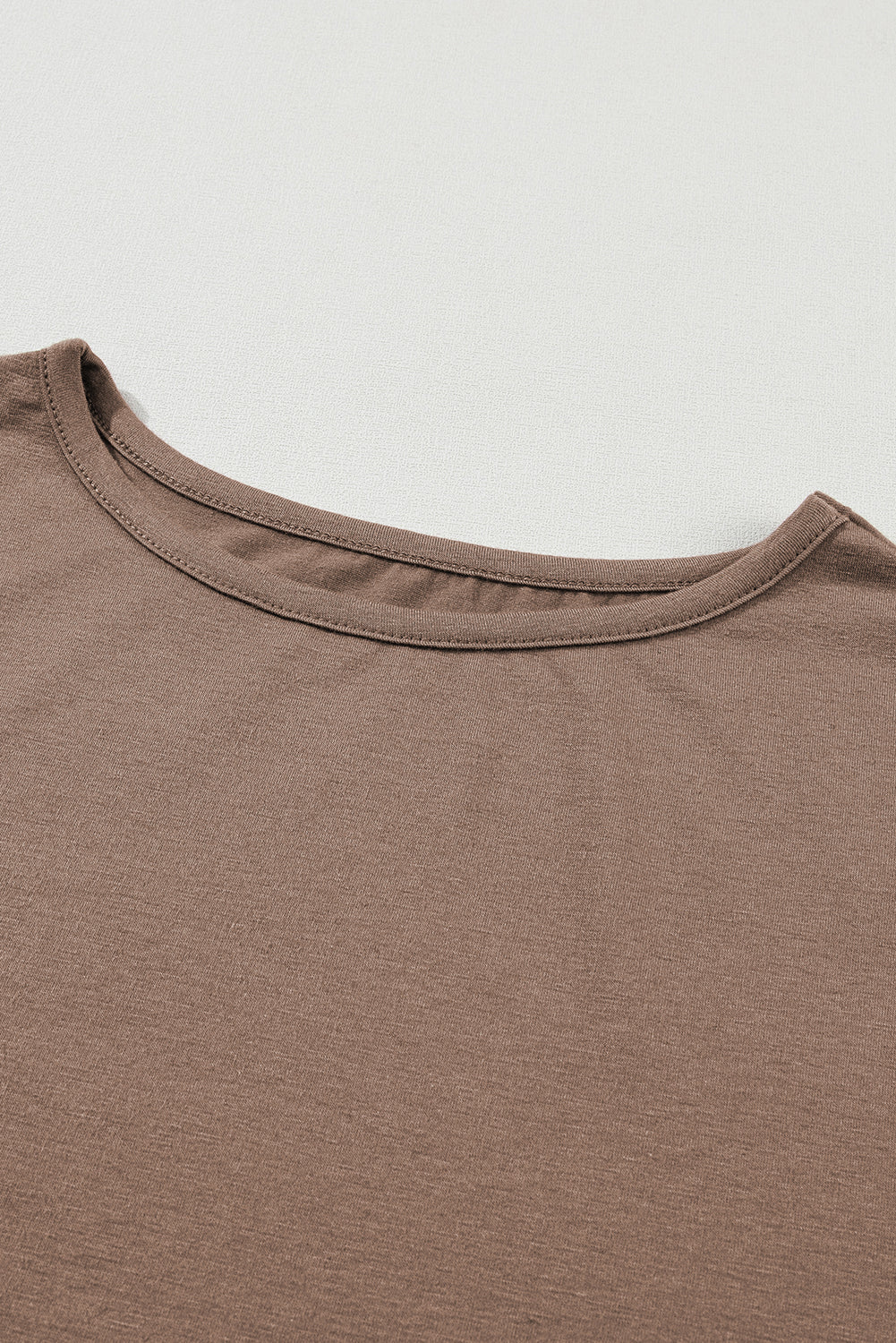 Black Solid Color T Shirt 2pcs Wide Leg Pants Set