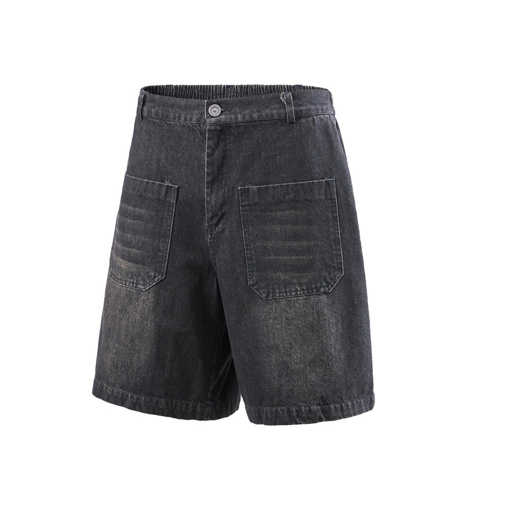 Laundry workwear denim shorts