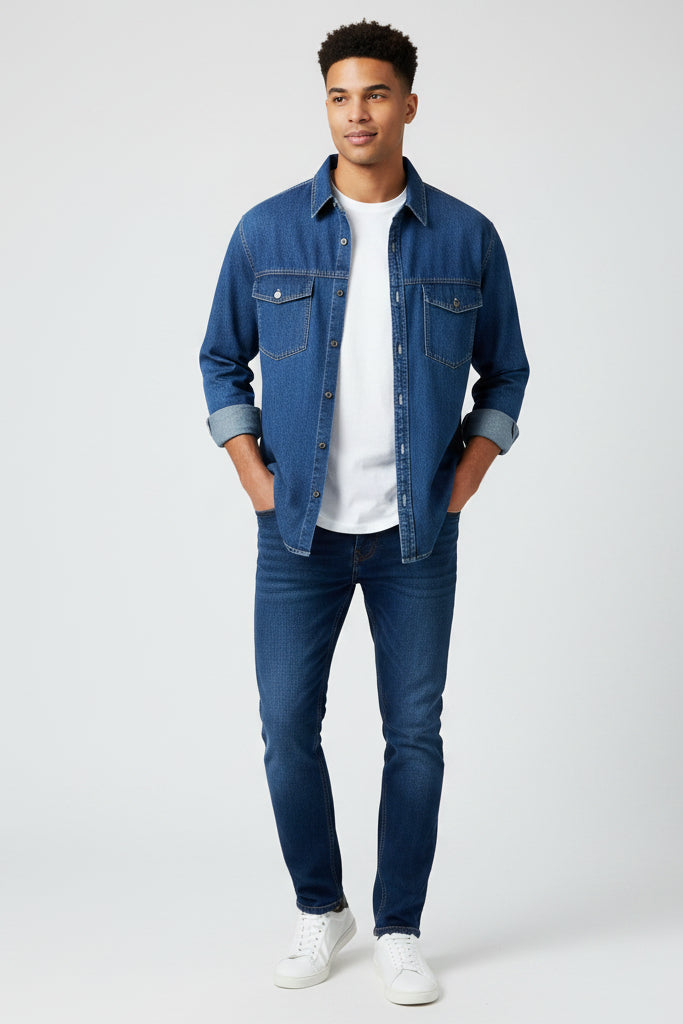 Chemise en jean