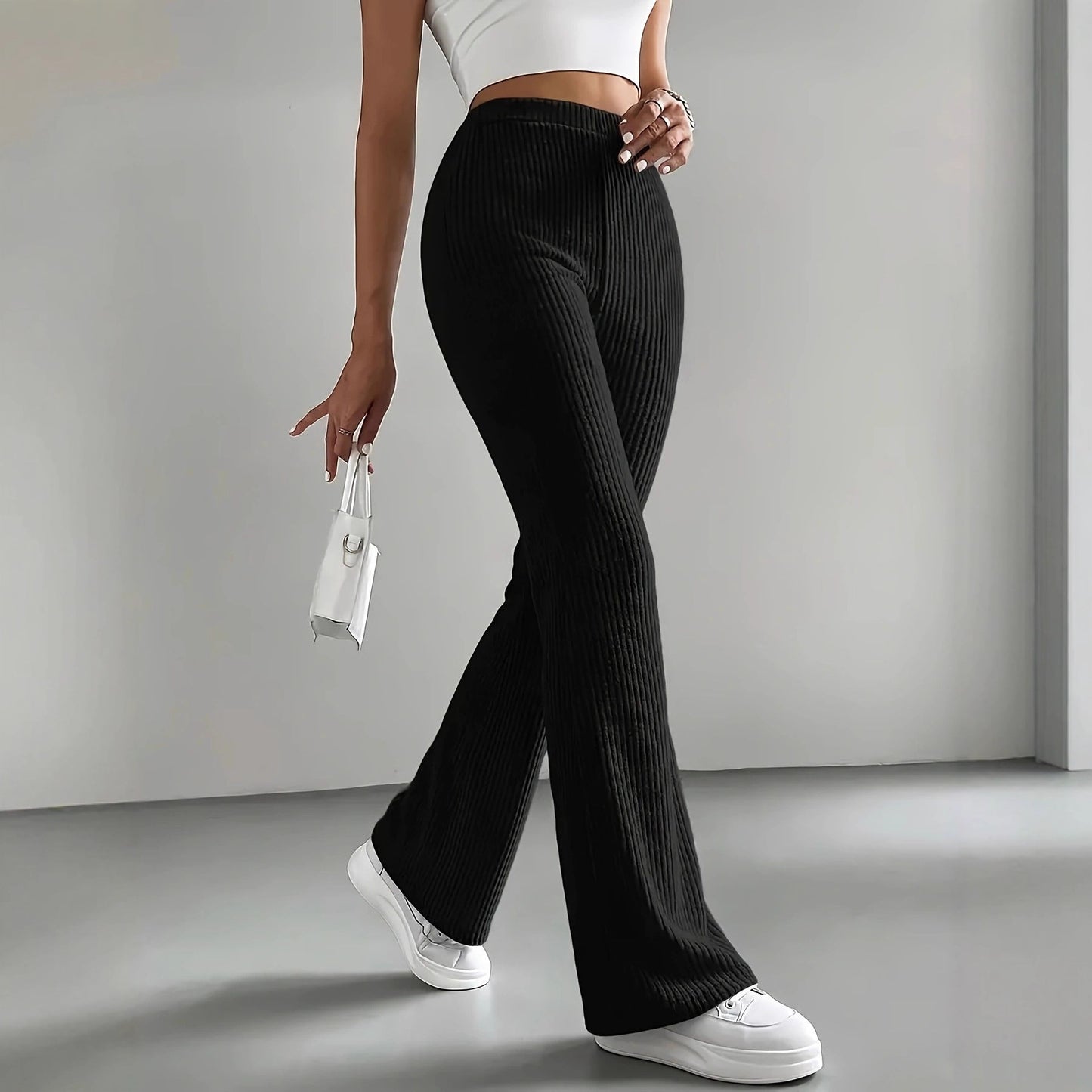 Elastic loose casual pants