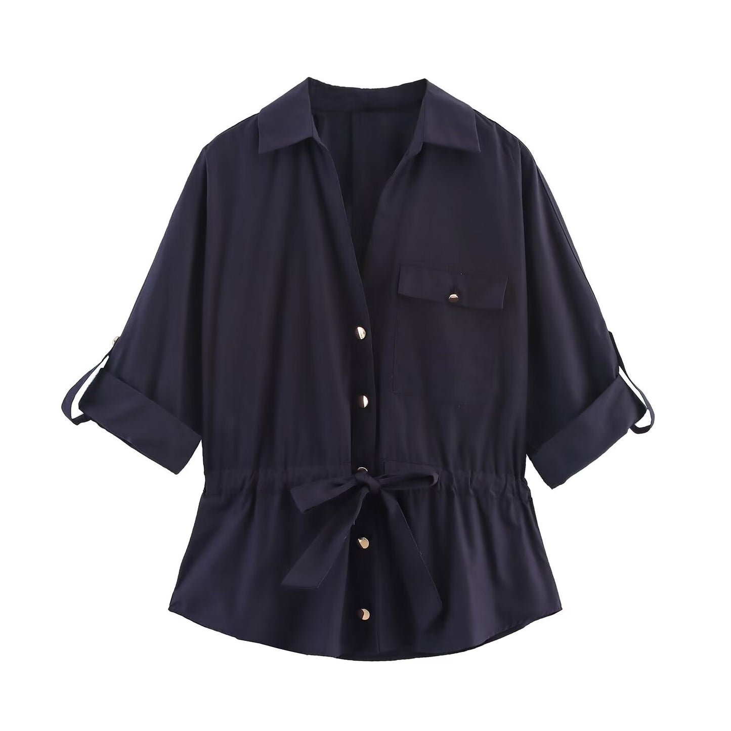 Women's Poplin Hunting Shirt Top