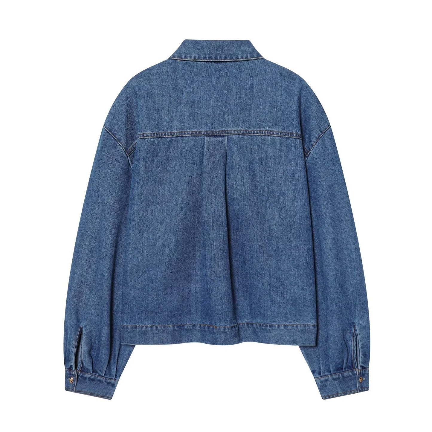 Street loose casual denim shirt
