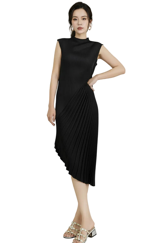 Robe de jour plissée