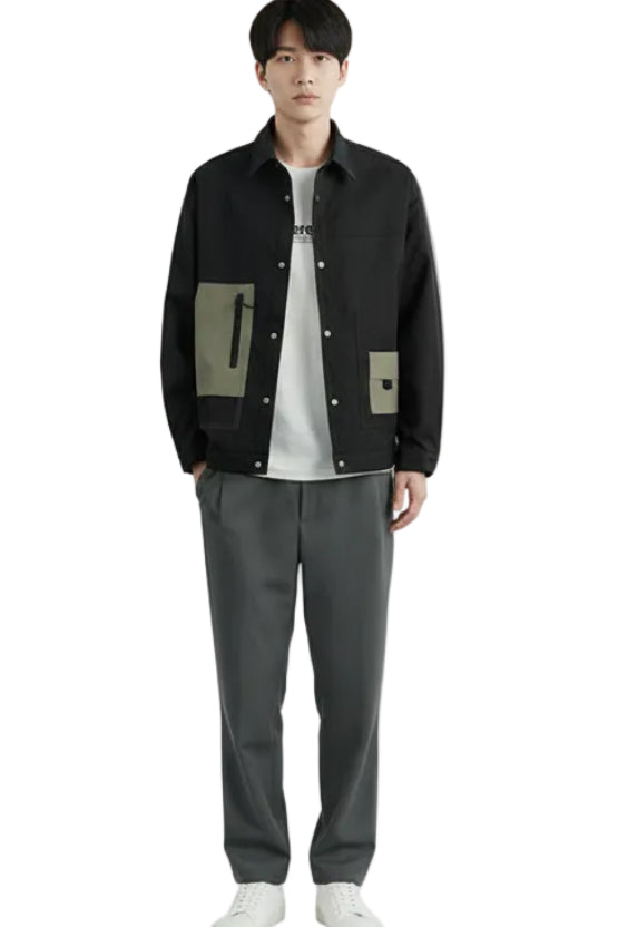 Veste en sergé