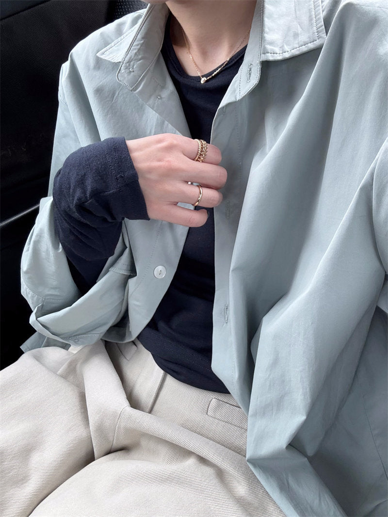 Loose Lazy Elegant Versatile Oversized Blouse