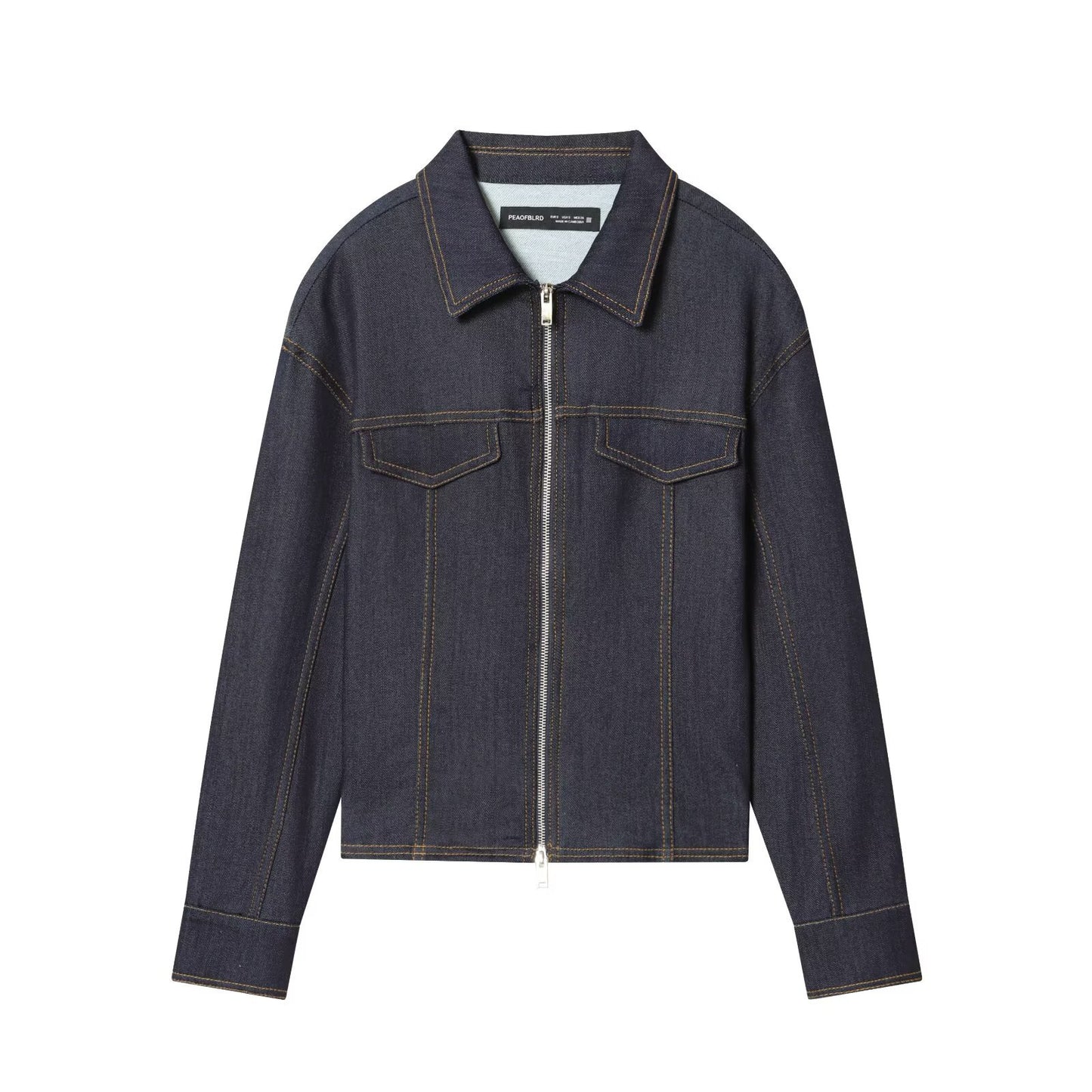 Slim fit denim jacket jacket+pants set