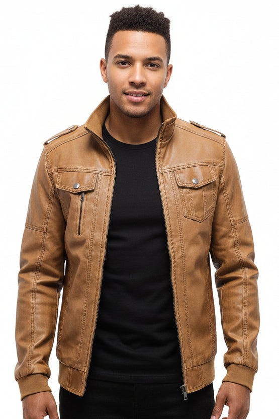 veste en cuir