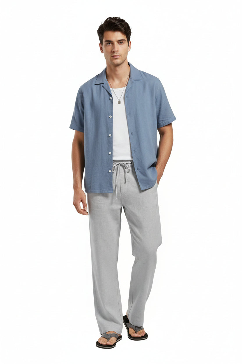Pantalon à jambe droite