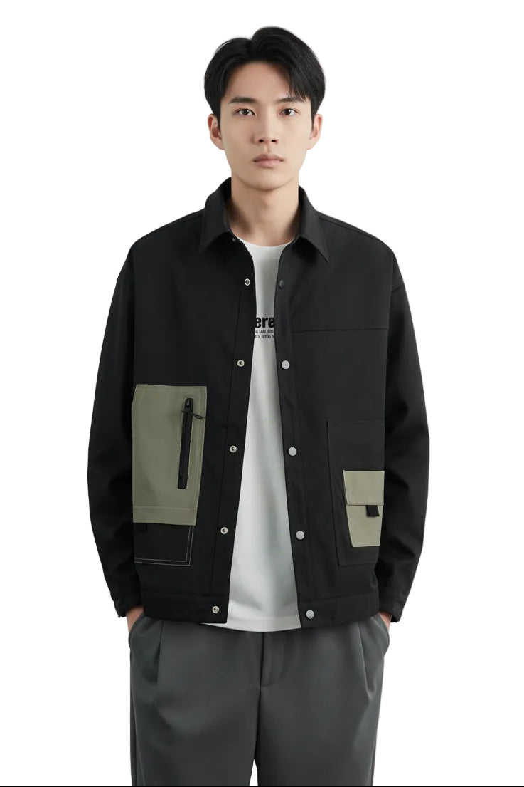 Veste en sergé