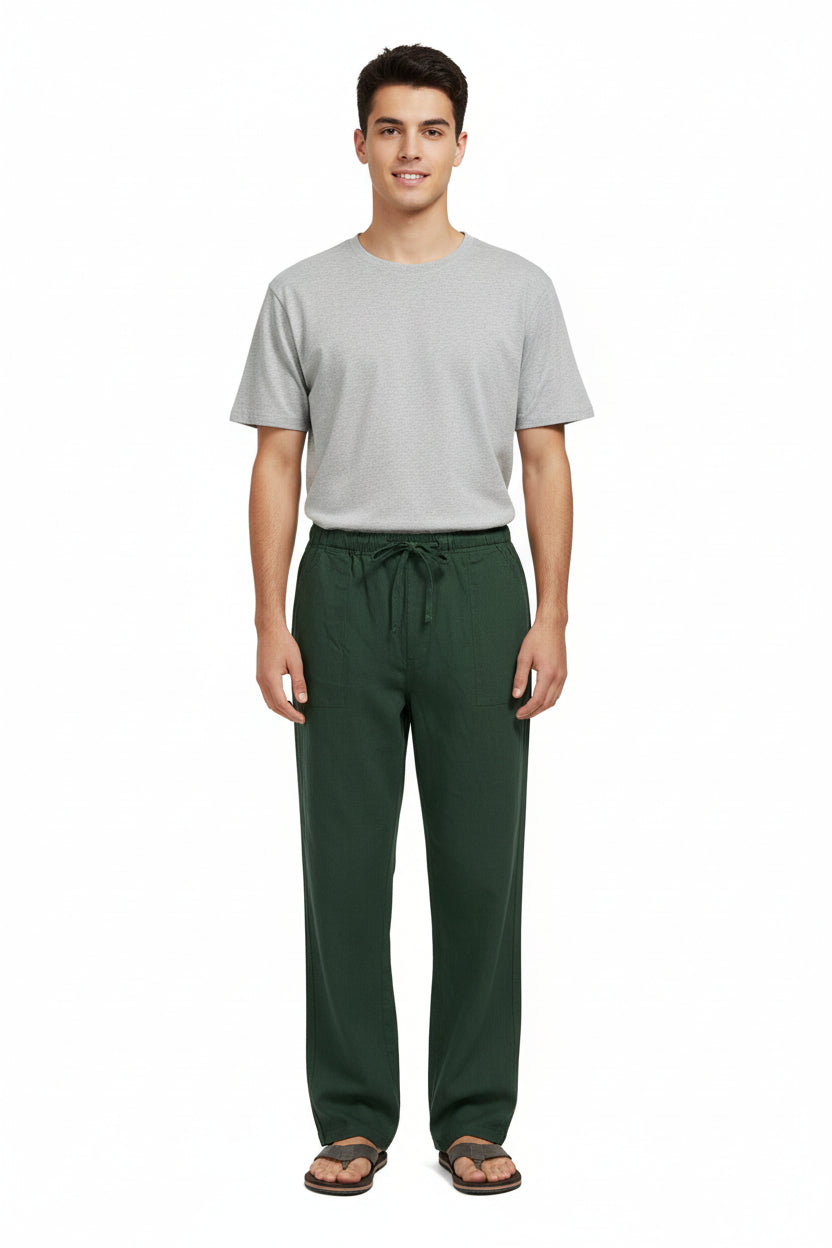 Pantalon à jambe droite