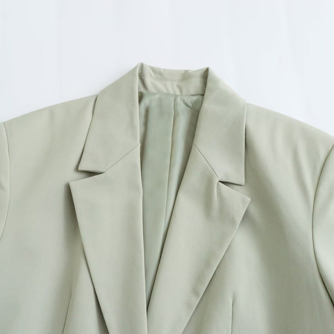 Straight cut suit