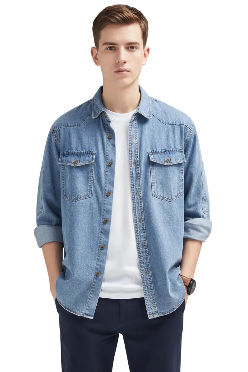 chemise en denim