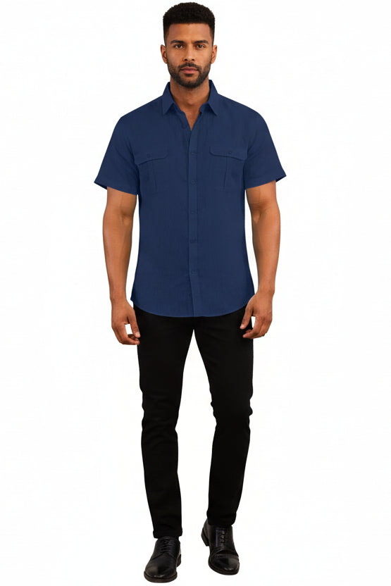 Chemise à manches courtes