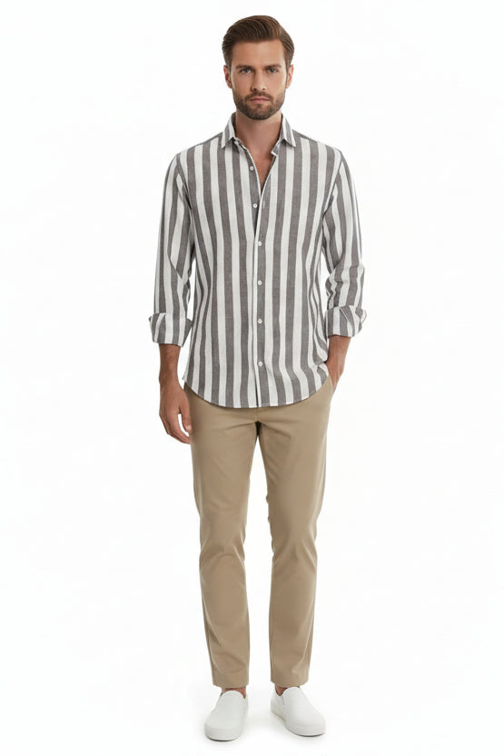 Chemise à manches longues