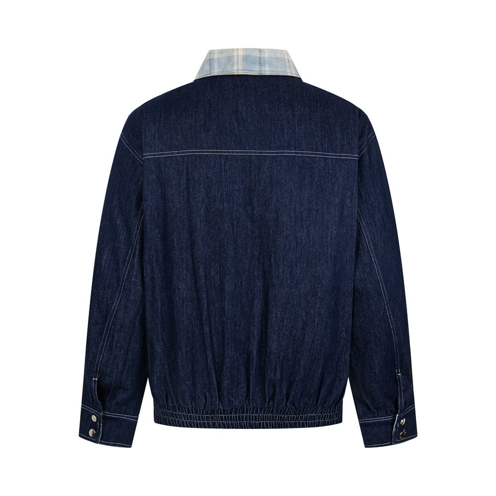 Loose denim jacket