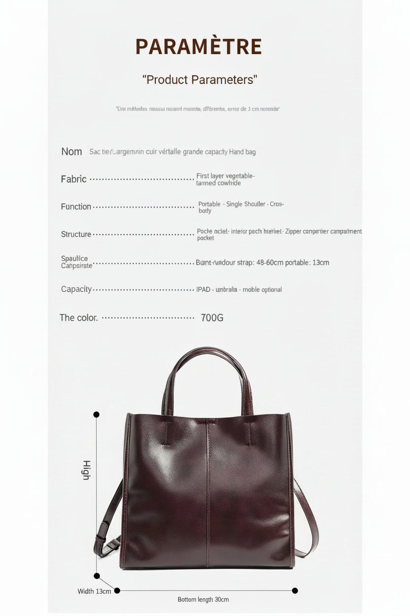 Sac Cabas en Cuir
