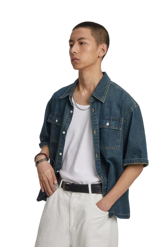 Chemise en jean