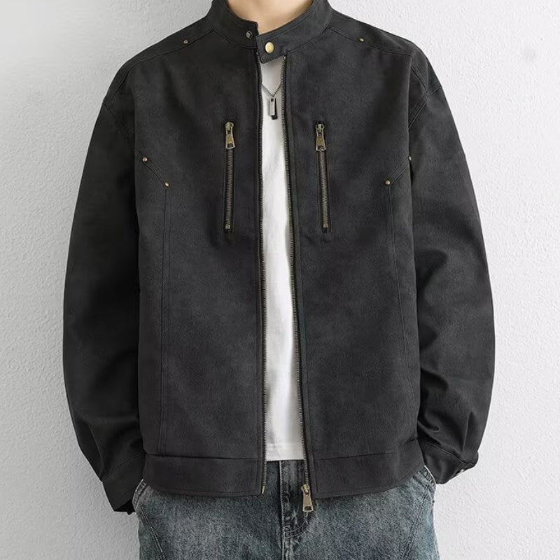 Veste en cuir