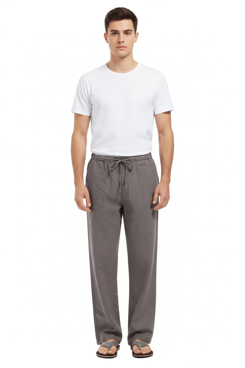 Pantalon à jambe droite