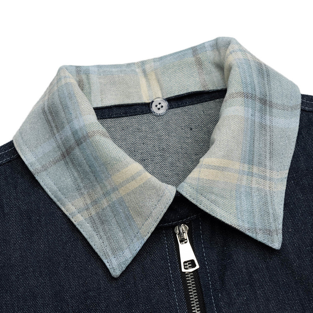 Loose denim jacket