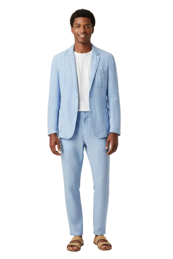 Ensemble de costume en lin