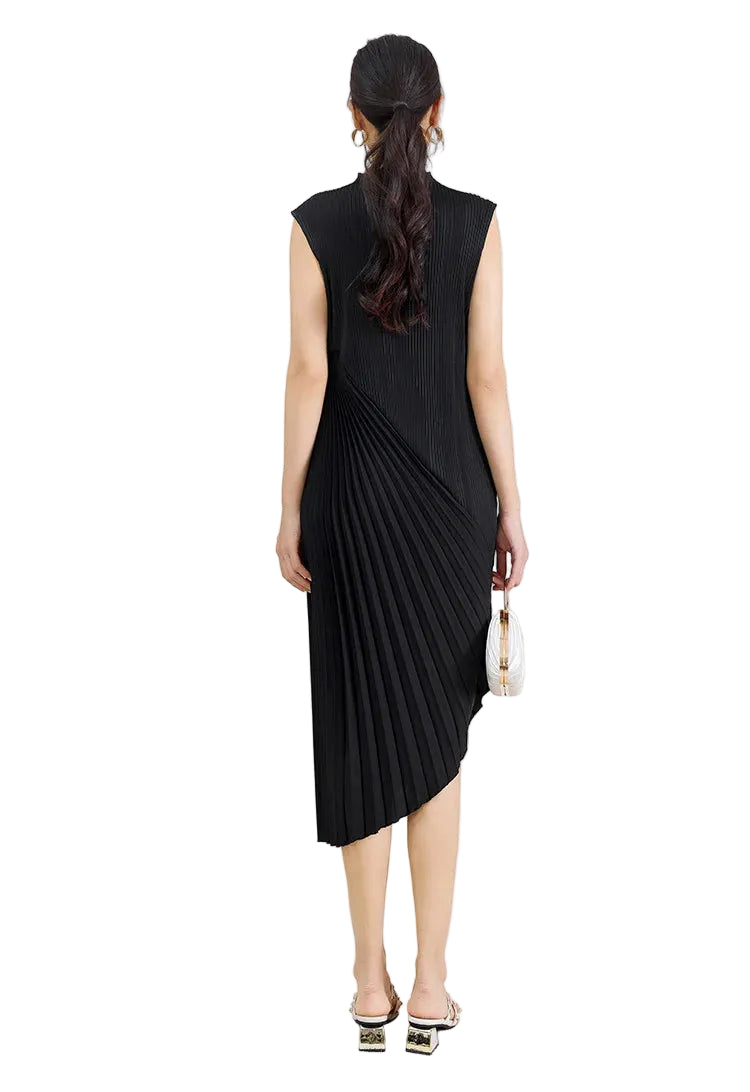 Robe de jour plissée