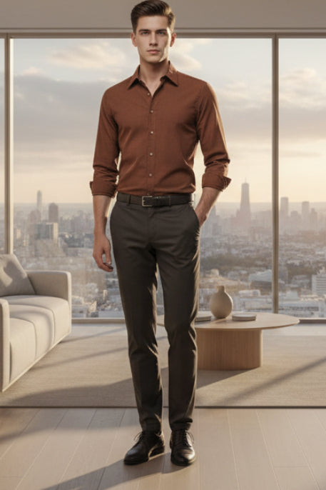 Chemise à manches longues