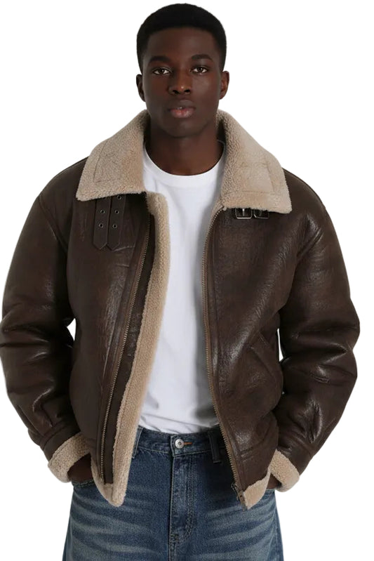 Veste cuir