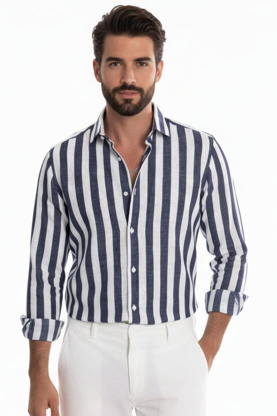 Chemise à manches longues