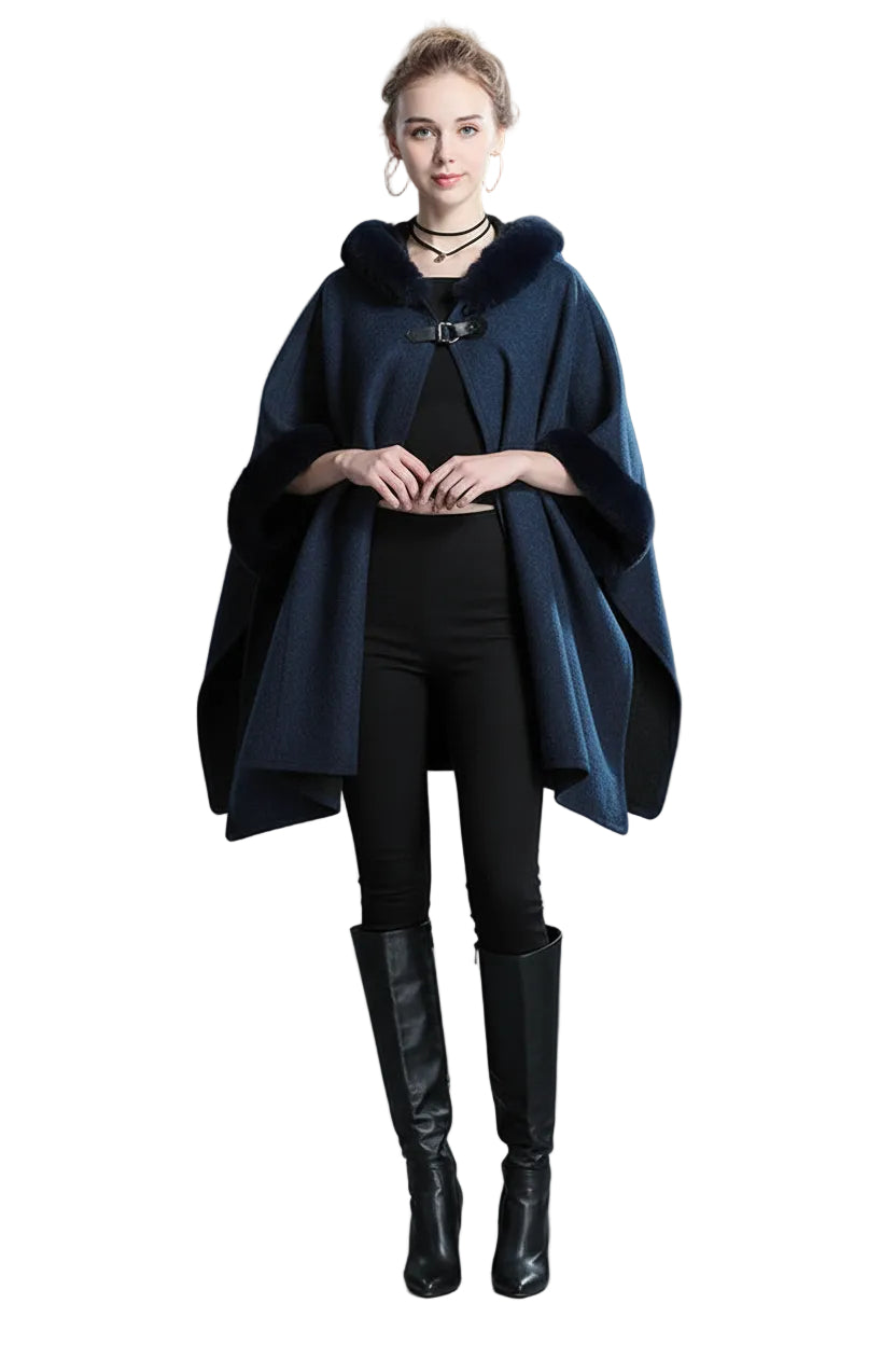 Veste écharpe cape