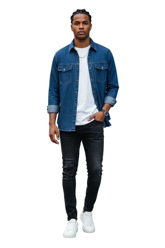 Chemise en jean