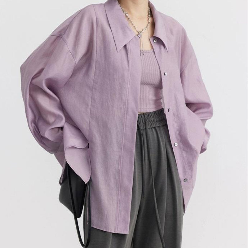 Tencel Sunscreen Shirt Women's Summer Long sleeved Shirt