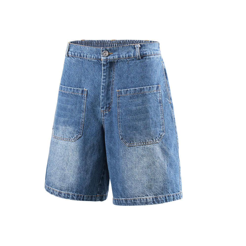 Laundry workwear denim shorts
