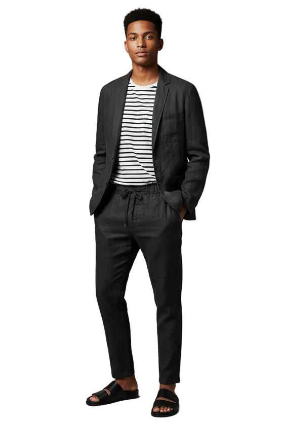 Ensemble de costume en lin