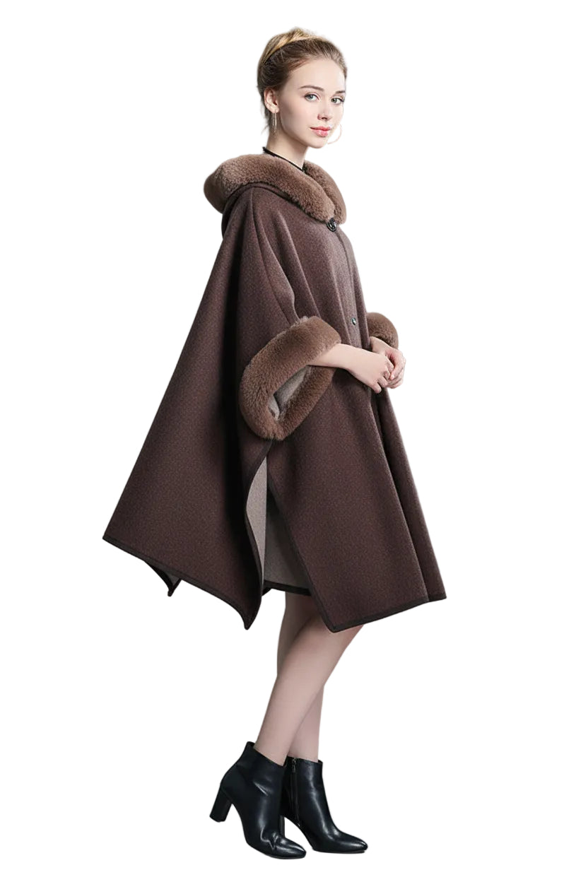 Veste écharpe cape