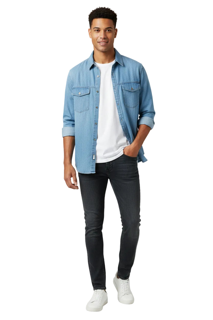 Chemise en jean
