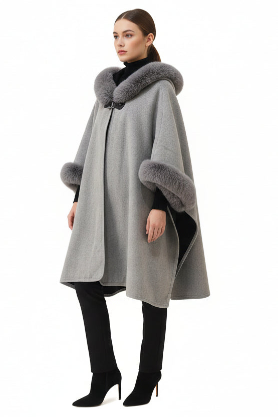 Veste écharpe cape