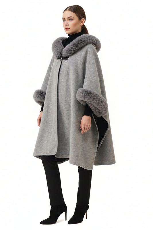 Veste écharpe cape