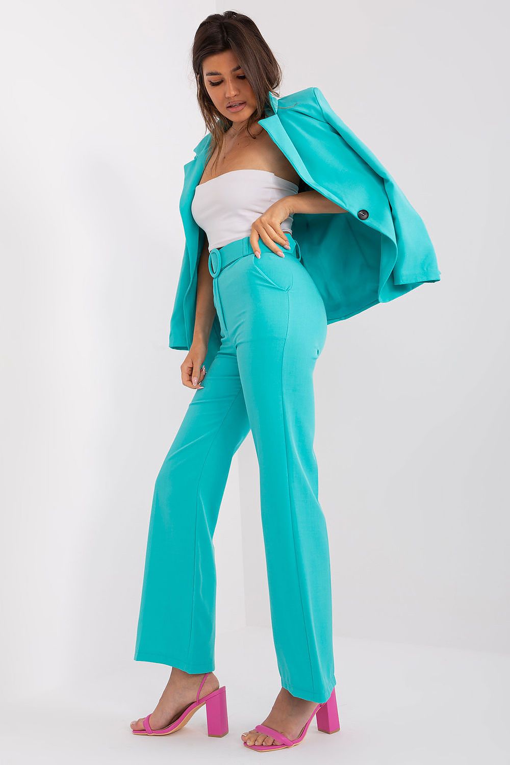  Pantalon femme model 192399 Italy Moda 