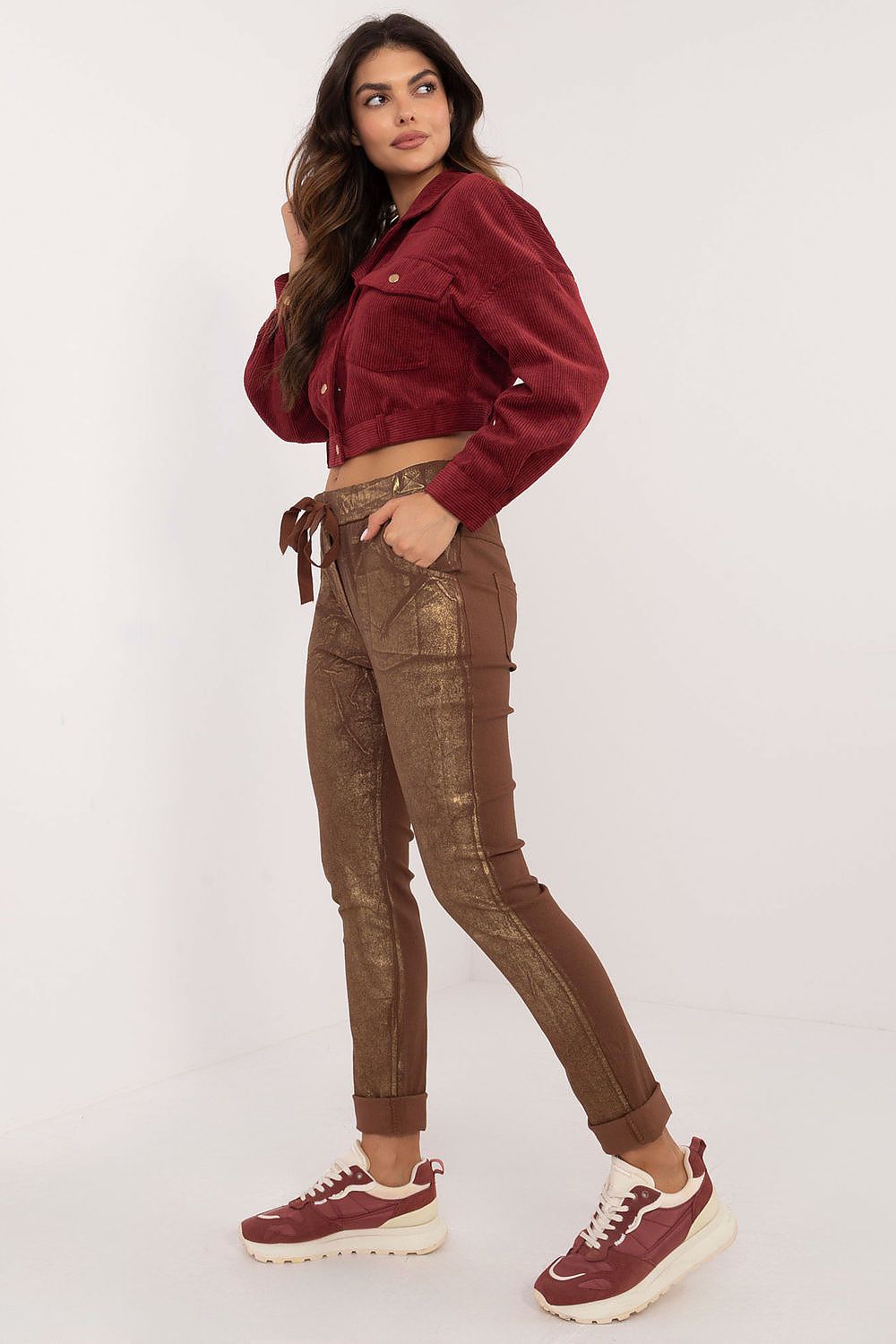  Pantalon femme model 201867 Italy Moda 