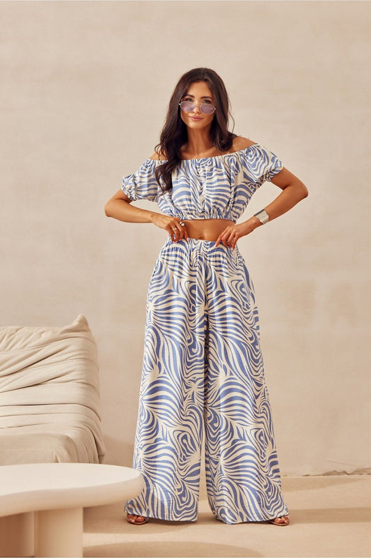  Pantalon femme model 214534 Roco Fashion 