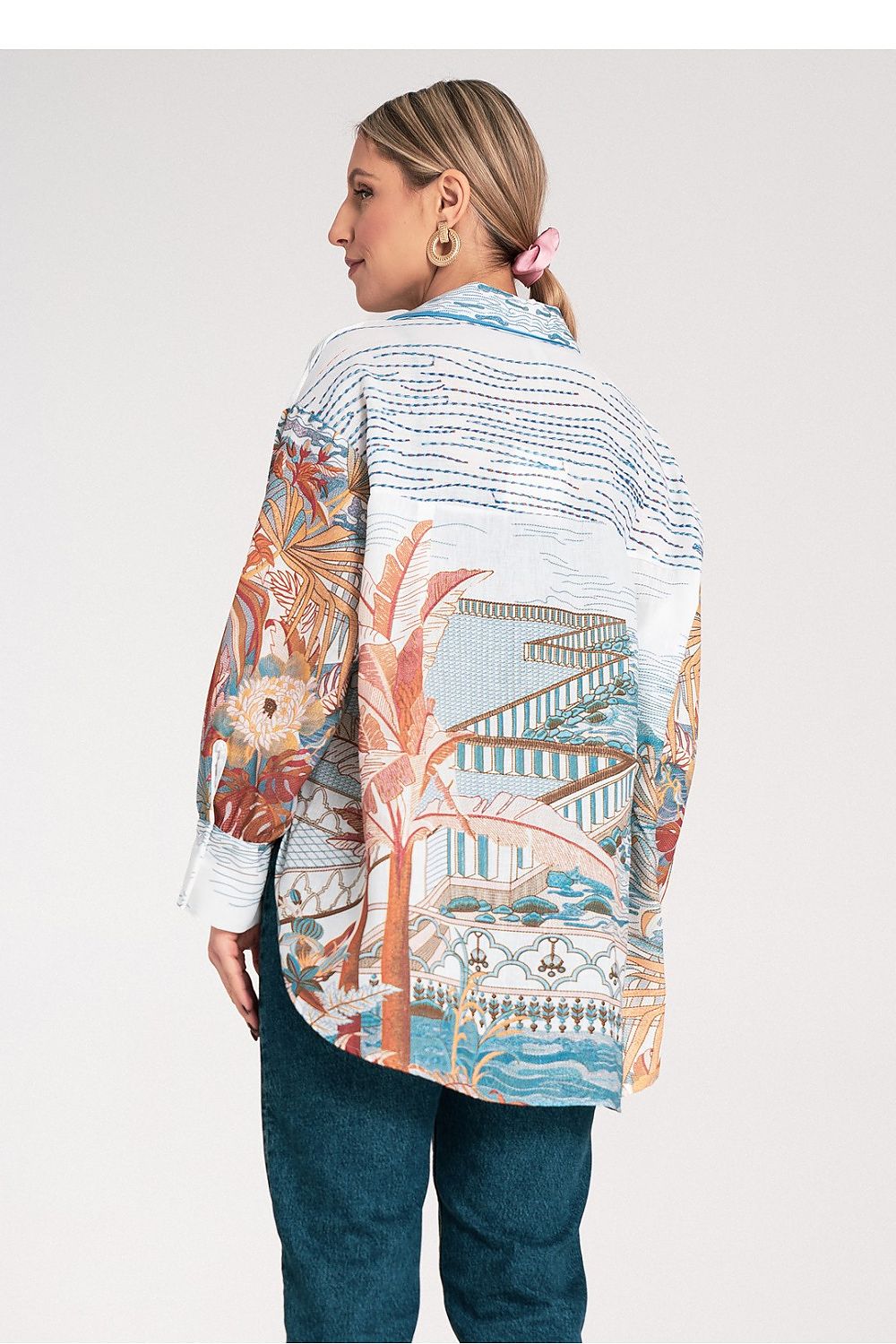  Chemise manche longue model 214920 Figl 