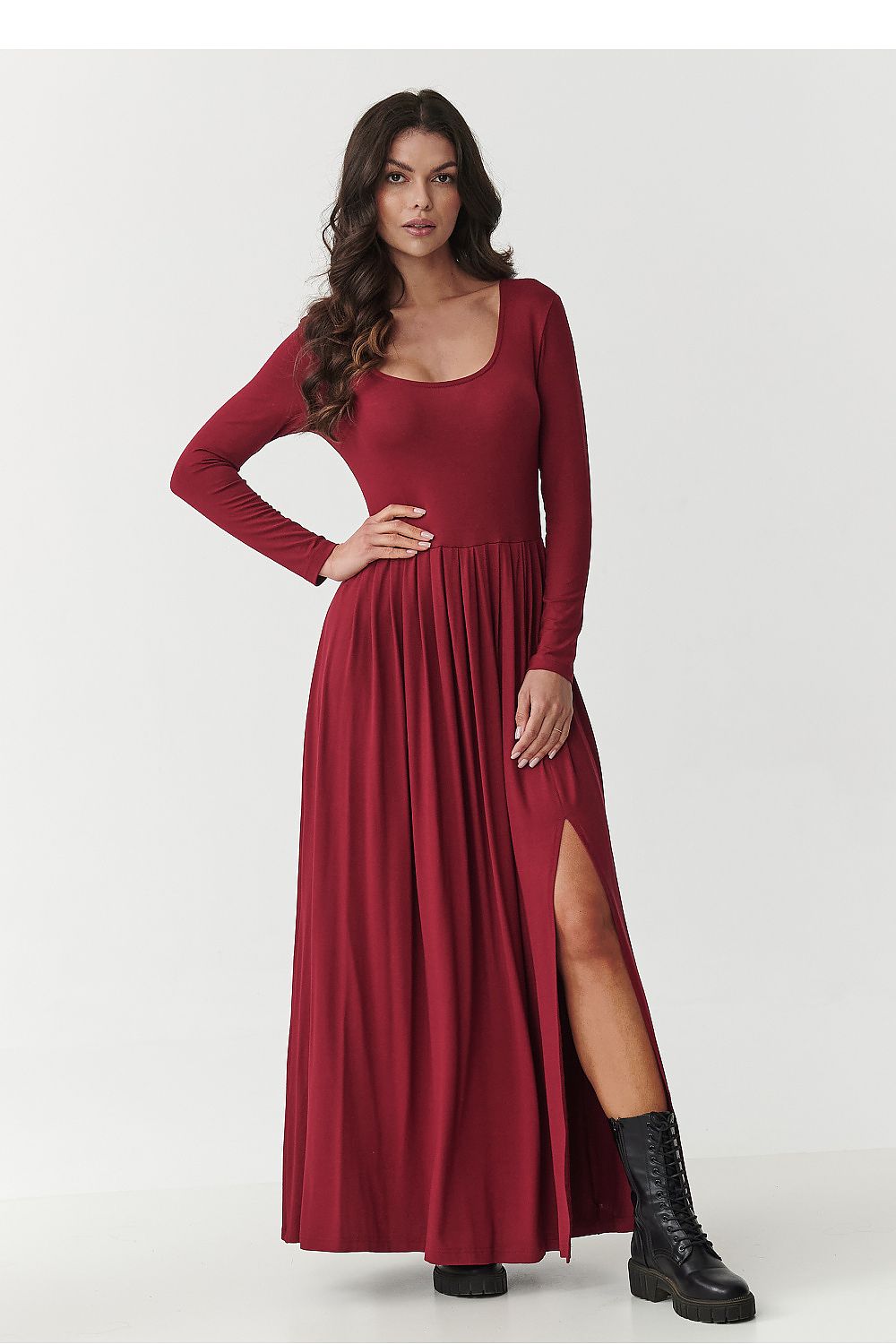  Robe de jour model 217163 Makadamia 