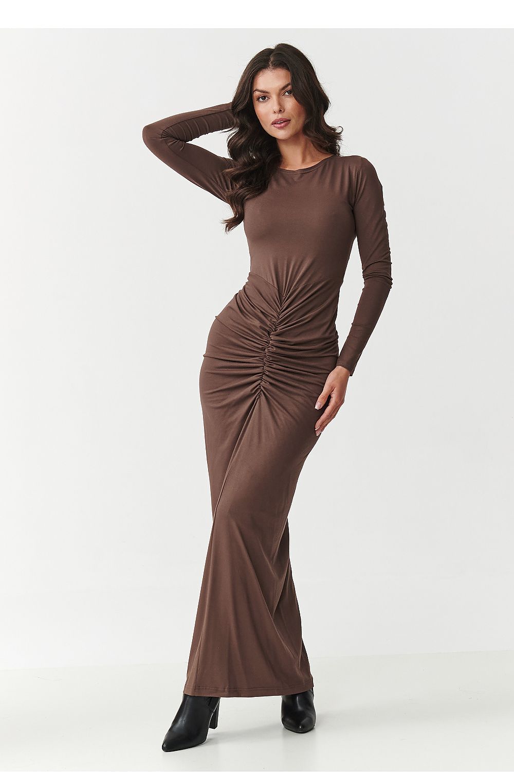  Robe de jour model 217652 Makadamia 