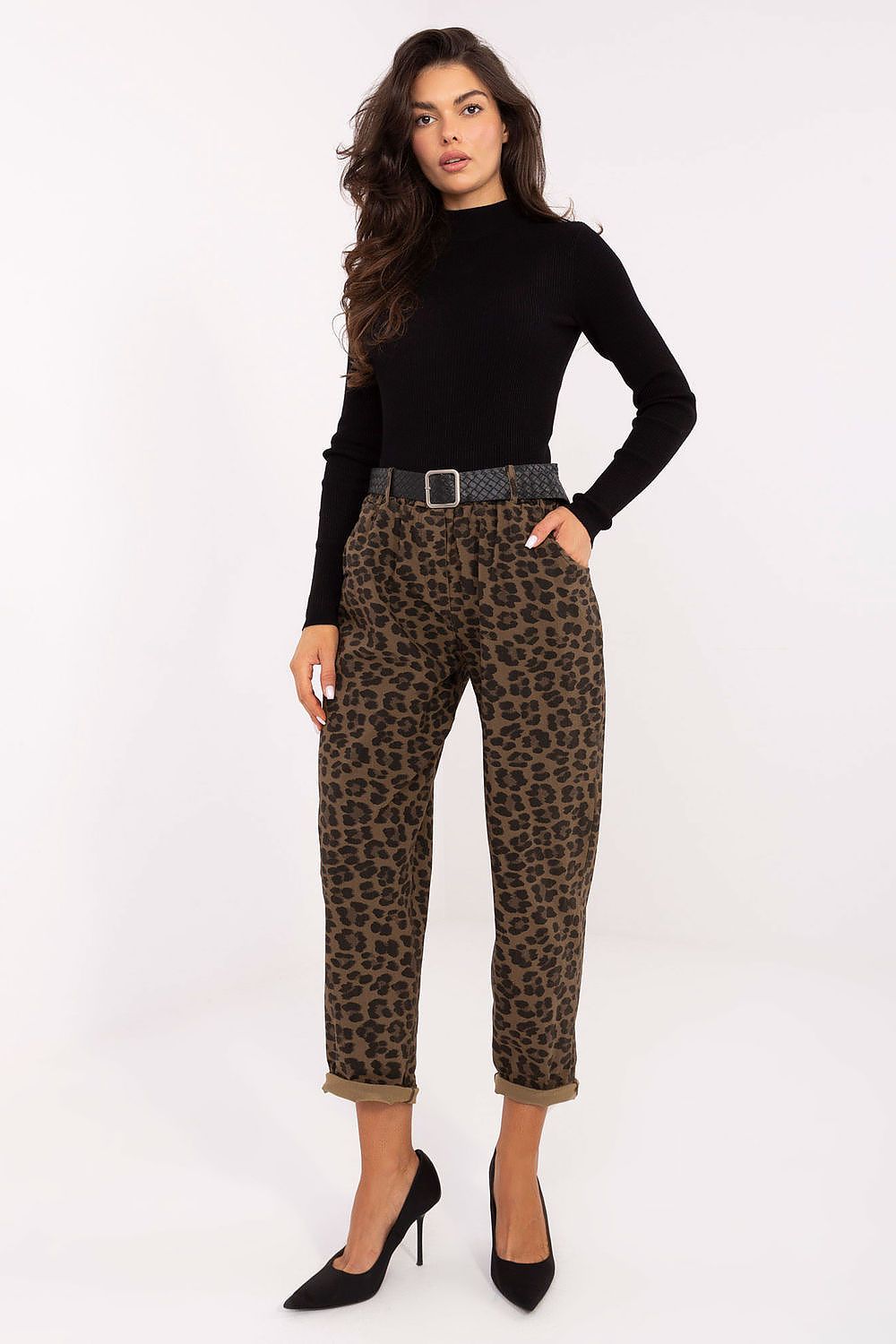  Pantalon femme model 218431 Italy Moda 