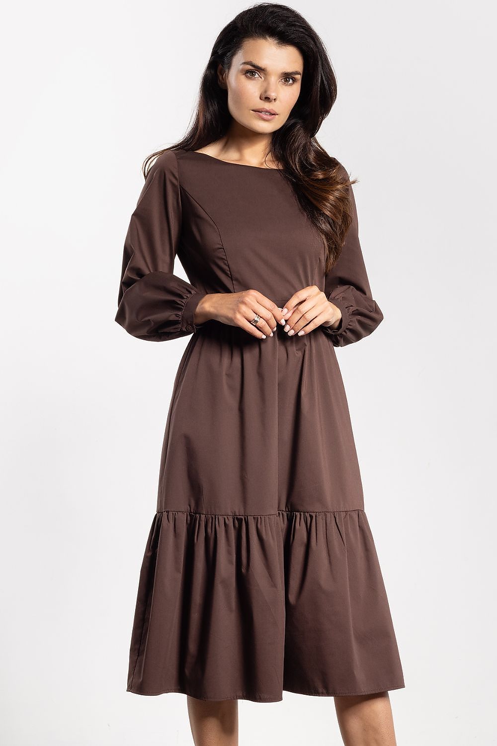  Robe de jour model 219009 awama 