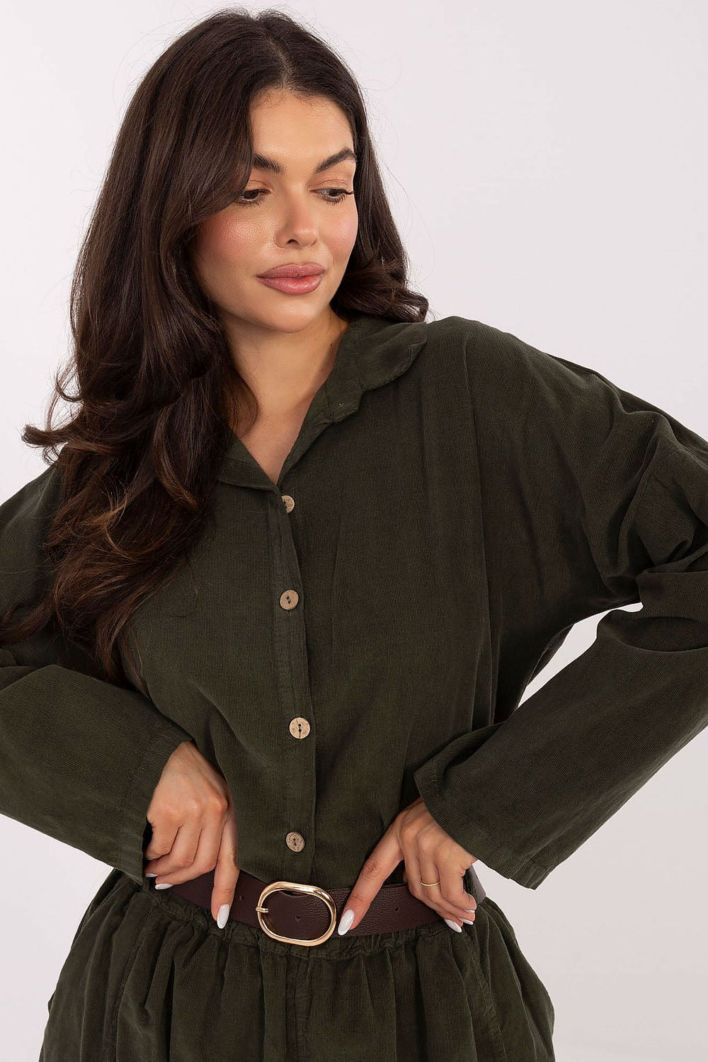  Chemise manche longue model 220823 Italy Moda 