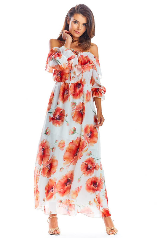  Robe de jour model 133679 awama 